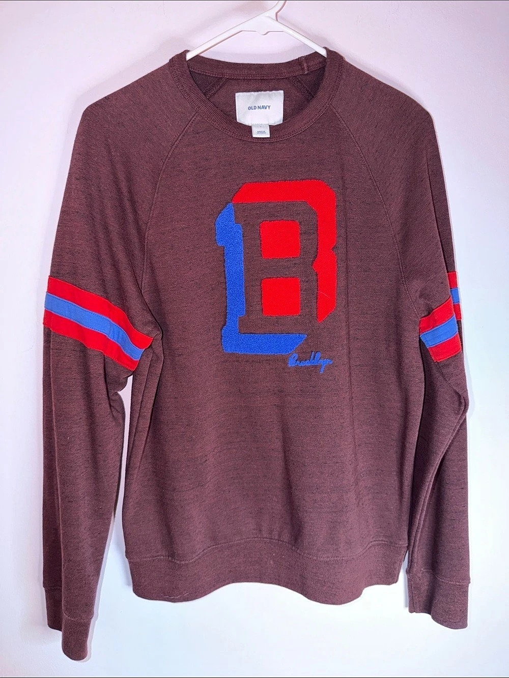 Old Navy Graphic Sweatshirt in Purple Size Small Like New